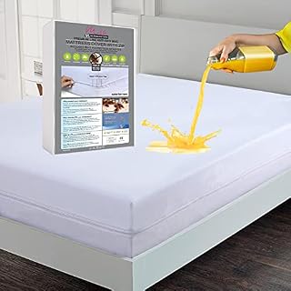 MIA Anti Bed Bug Mattress Protector, Waterproof Zippered Mattress Cover, Anti-Allergy, Breathable - Protection against Dust Mites and Insects Mattress Encasement
