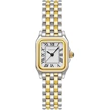 Casotime Gold Watches for Women Vintage Rectangular Dainty Jewelry Bracelet Watch Small Wrist Slim Reloj para Mujer Classic Roman Numeral Dial 3ATM Water Resistant with Link Removal Tool Gift for Her