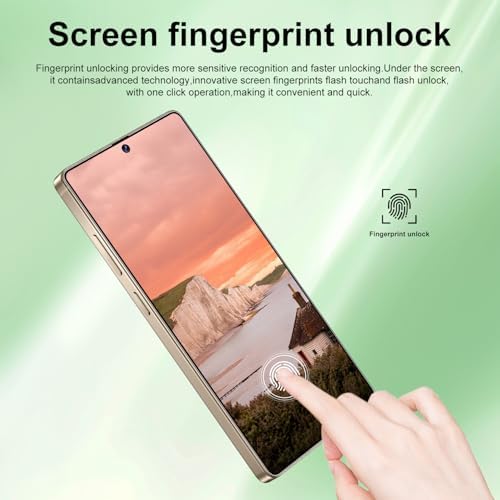 Huness I25 Ultra Unlocked Cell Phone,Built in Pen,16+1TB Unlocked Phone, Android 14 Battery 7000mAh 6.99" HD Screen Smartphone, 5G/Face ID/Fingerprint Lock/Dual SIM/GPS (Gold, 16+1TB)