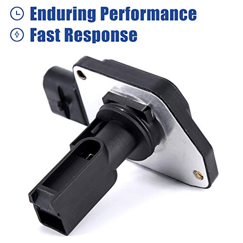 AFH50M-05 Mass Airflow Sensor Compitable with 2000-2005 Chevy Impala, 1999-2003 Pontiac Grand Prix, 1999-2005 Buick Lesabre, 99 Oldsmobile 88, OE Replace 213-3428,MF50M05,88961007,213-1617,12568877 - Thumbnail 5