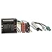 Produktbild tomzz Audio 7057-001 Radio Adapter Kabel kompatibel mit Skoda Seat VW Quadlock auf ISO + Antennenadapter mit Phantomeinspeisung Fakra auf DIN