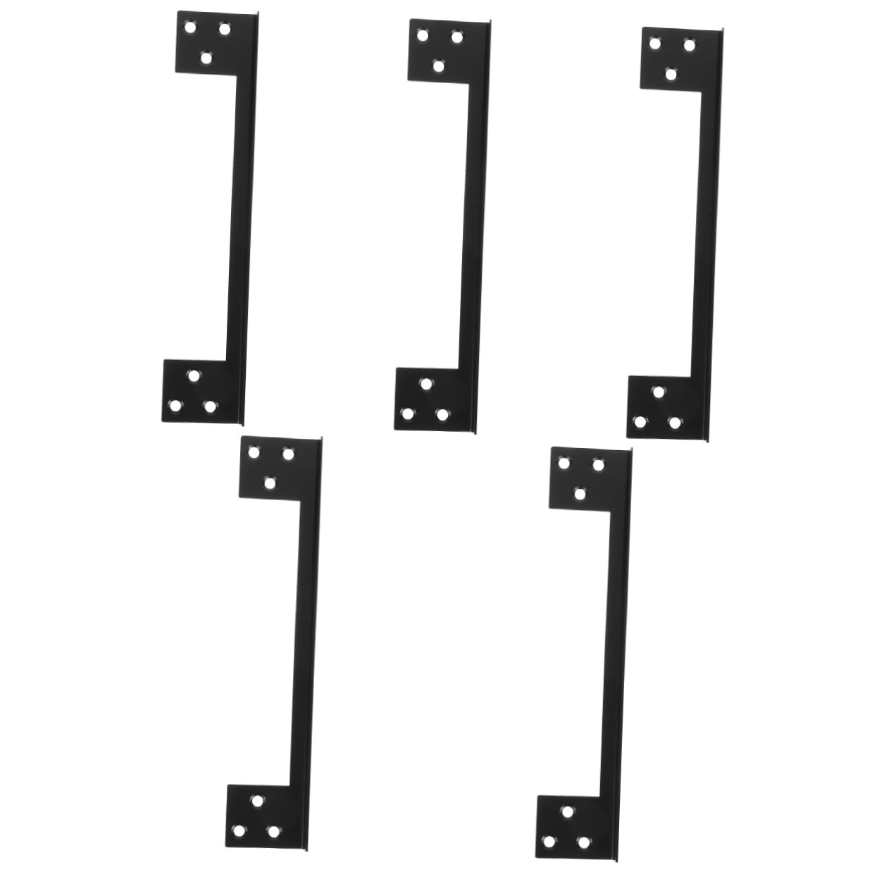 Artibetter 5piezas Protector De Puerta Latch De Inoxidable Cubierta De Seguridad Para Pestillos De Puertas Exteriores Instalación Rápida y Fácil Para Seguridad Adicional