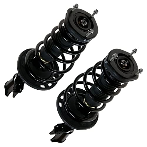 Image of TRQ Rear Driver Side Strut and Spring Assembly Set Compatible with 04-06 Lexus ES330 04-06 Toyota Camry