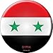 Syria Novelty Metal Circular Sign C-434