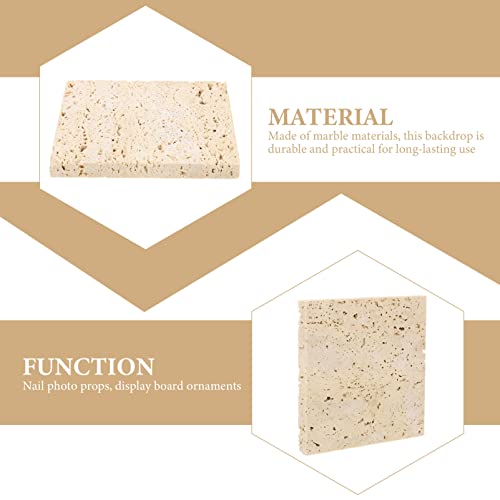 FOMIYES Adereços Para Fotos De Unhas Adereços De Estúdio De Fotografia Manicure Mostrando Prop Fundo