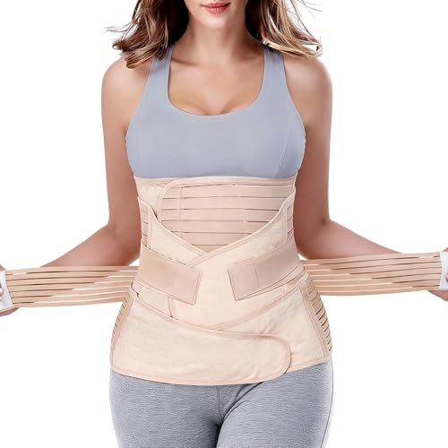 ChongErfei 3 in 1 Postpartum Support Belly Wrap