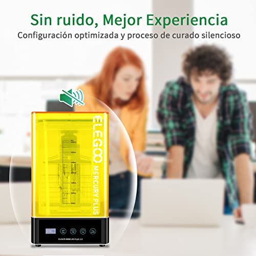 Máquina Lavado y Curado ELEGOO Mercury Plus V2.0 2 en 1 - Fernando Cortés Máquina Lavado y Curado ELEGOO Mercury Plus V2.0 2 en 1 - Fernando Cortés