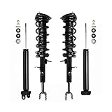 COMPLETESTRUTS - Front Complete Strut Assemblies with Coil Springs and Rear Shock Absorbers Replacement for 2003-2005 Nissan 350Z - Set of 4