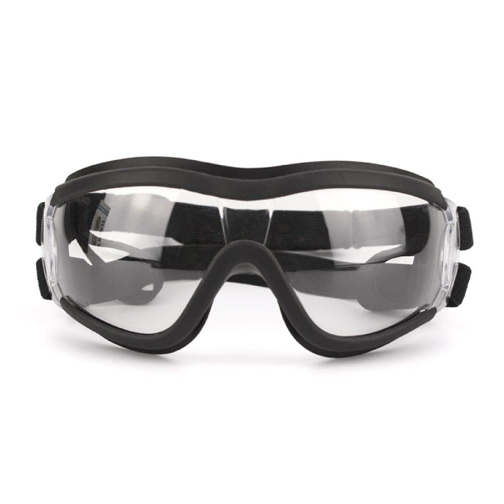 Ranuw Dog Goggles For Medium Small Dog Anti-UV Waterproof Dog Sunglasses Windproof Transparent Goggles Adjustable Pet Goggles Adjustable Dog Goggles Uv Protection Dog Goggles