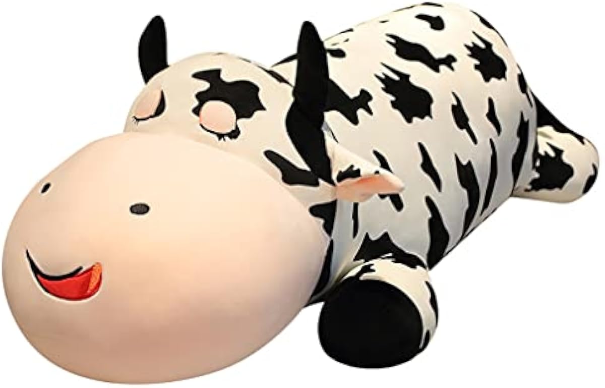 サイト無料 抱き枕 牛 ぬいぐるみ かわいい 動物 アニマル 人形 ロング ホワイト クッションもこもこ 柔らかい おもちゃ 洗える 低反発 添い寝枕 横向き寝 大きい 寝具 昼寝クッション 縫いぐるみ 癒し 気持ちいい 150cm 抱き枕 オンライン通販 公式セール Www