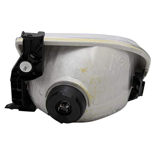 Image of TRQ Driver Side Headlight Assembly H4 Bulb PC Lens Compatible with 2001-2004 Toyota Sequoia, 2004 Toyota Tundra TO2502144