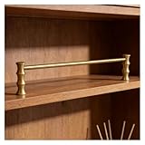 Empêche les articles de glisser : notre tige sécurise efficacement vos livres, boîtes à chaussures et décorations en place. Il réduit non seulement le risque de chute, mais réduit également le basculement et le glissement, vous offrant une protection fiable et une tranquillité d'esprit. Parfait pour organiser votre espace, cette solution durable garde tout bien rangé et facilement accessible.