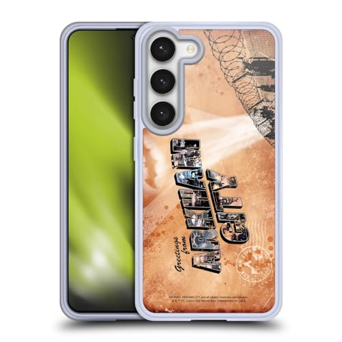 Funda gel para Samsung S23 flexible de Batman Arkham City antigolpes ligera