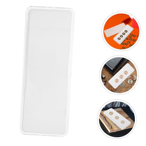 Caja transparente para monedas Vaguelly con capacidad amplia miniatura 7