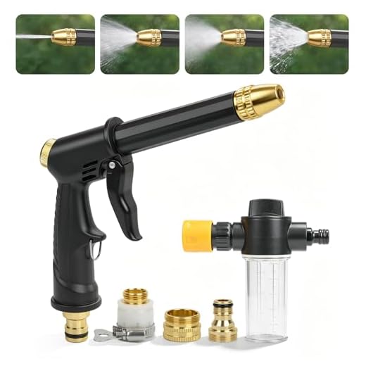 High Pressure Hose Nozzle for Efficient Cleaning