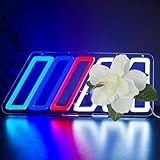 Car Neon Sign for Wall Decor Dimmable Led Neon Light Up Sign for Garage、Bedroom、Playroom、Car Repair Shop、 Christmas and Birthday Gifts