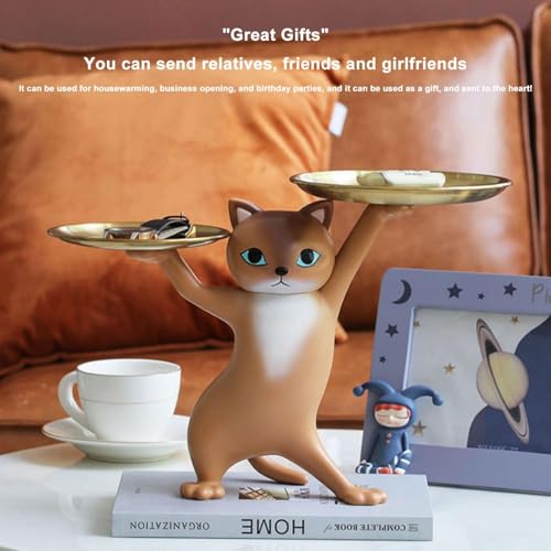Boîte de rangement de statue de chat pour ne plus perdre ses clés - 3