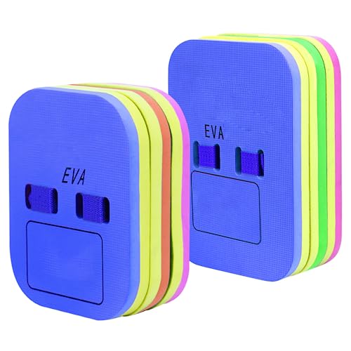 Yeory Swimming Back Float Swimming Floats for Children Under 25kg Swimming Back Float with Adjustable Layers Secure Clip Buckle Swim Board for Pool Lesson S Blue