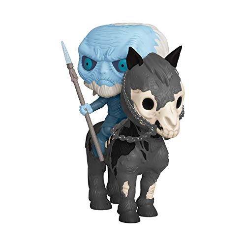 Funko POP! Rides: Game Of Thrones : White Walker on Horse - Collectable Vinyl Figure - Gift Idea - Official Merchandise - Toys for Kids & Adults - TV Fans - Model Figure for Collectors and Display