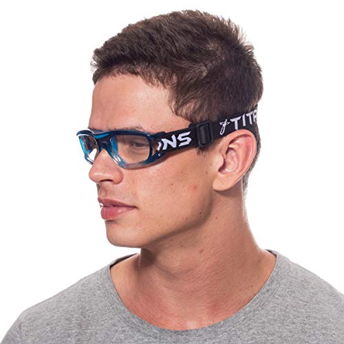 Titans Sports Cyborg, Óculos Adulto Unissex, Azul (Blue), Único