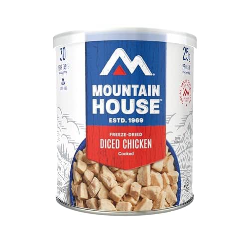 Mountain House Diced Chicken #10 Can Freeze Dried Survival &