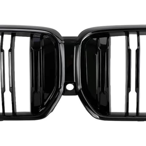 Grille pare-choc avant centrale pour BMW X6 G06 M50i 2020-2022 avec trou caméra noire