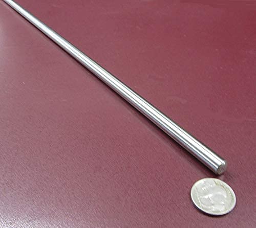 316 Stainless Steel Hardened Shaft 9mm Diameter x 800mm Long 1 pc