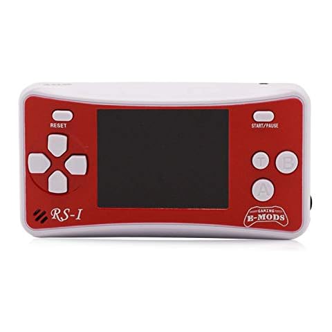 E-WOR Electronic Game Console for kids ,8 Bit Handheld Game Console for Kids and Adults with Built in 162 classic Games 2.5Inch Gaming Player Boys Girls Birthday Gift (Red) Cover