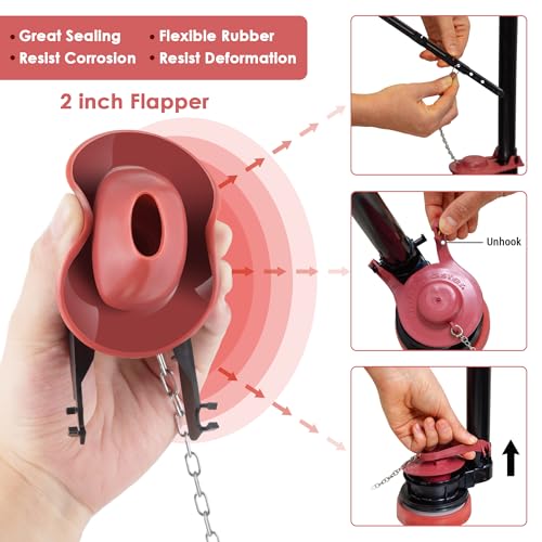 image for Saillong Toilet Float Replacement Kit, Universal Toilet Flusher Replac