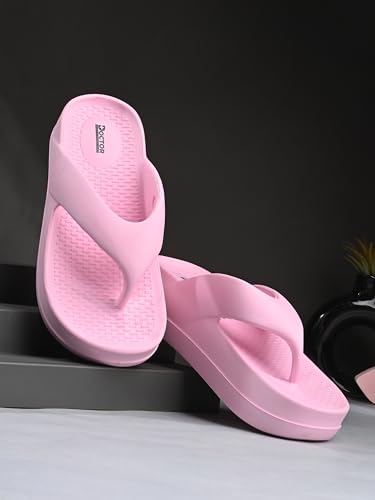 Image of DOCTOR HEALTH SUPER SOFT Women's Flip-Flops Slippers | Flip-Flops | Women's & Girl's Slippers | Comfortable & Lightweight | Soft Foot Massager | All Day Wear Flip-Flops Slipper