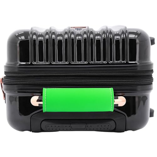 Luggage Handle Wrap-5 Pack Luggage Handle Wraps for Suitcase/Carry on/Bag/Car Neon Luggage Identfiers Travel Accessories for Luggage (Neon Green)4