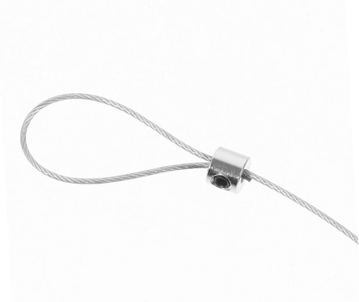 3pcs Anti-Theft Retractable Steel Wire Cable Lock Box 2 Locks 1m Length Automatic Retractable Security Tether for Theft Prevention Suitable for Display Items