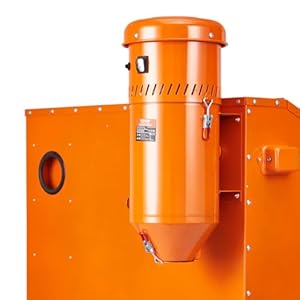VEVOR Stofverzamelsysteem: 1450 W stofverzamel-media-terugwinningsapparaat met een inhoud van 1,8 gallon – universeel geschikt voor zandstraalkasten en mediastraalapparaten