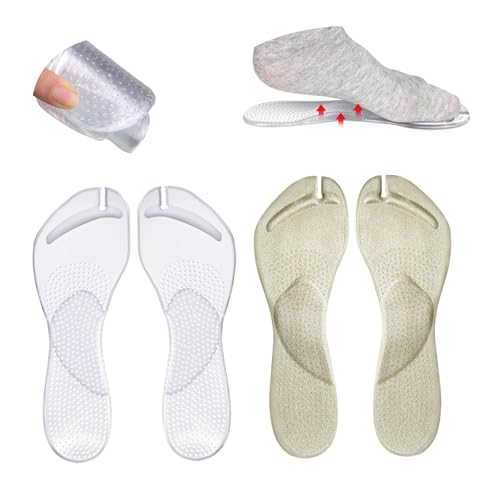 2 Pares Plantillas de Gel con Soporte de Arco para Hombre y Mujer miniatura 6