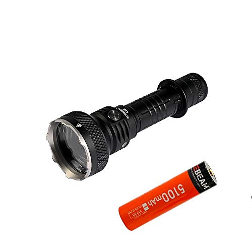 L18 Long Throw OSRAM LED Flashlight -1500 Lumen -1km Beam Distance - Battery Included