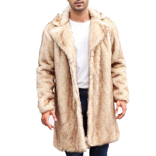 Abrigos para Hombre Invierno, Abrigo Térmico Hombre Invierno Forro Polar Chaqueta Anorak Masculino Cálido Pesado