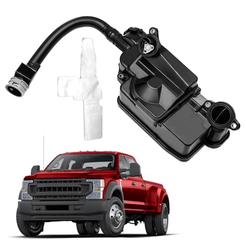 DC3Z6A785C Oil Separator Assembly Compatible with 2011-2016 Ford F250 F350 F450 F550 Super Duty 6.7L Powerstroke Diesel Crankcase Filter PCV CCV Filter Oil Separator Replace # BC3Z6A785C BC3Q6A785FA