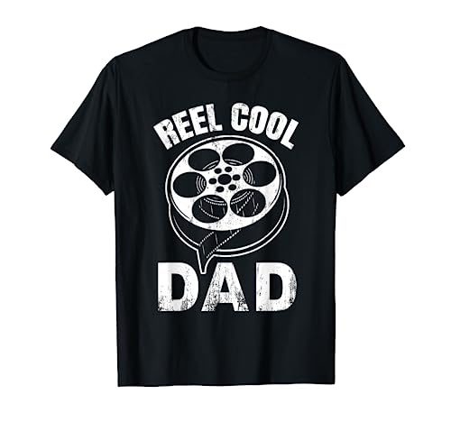 Reel Cool Dad Movie Maker T-Shirt