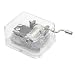 AVESON Unique Transparent Acrylic Hand Crank Mechanical Music Box For Christmas Birthday Kids Friends Gift, Melody Canon in D major