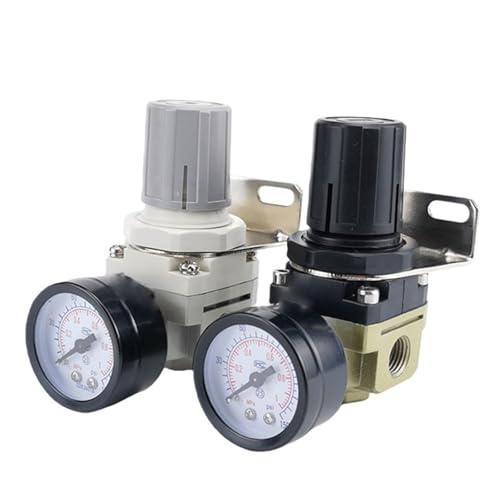 Régulateur de pression d'air AR3000-02 noir pour compresseur pneumatique et vanne