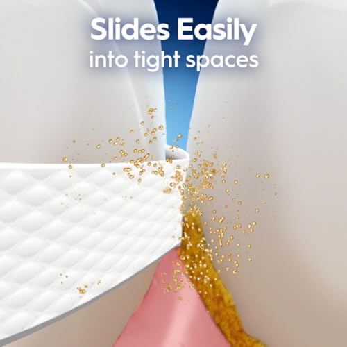 Oral-B Glide Dental Floss, Shred Resistant, Gentle on Gums, Natural Wax, Slides Smoothly, Deep Clean Cool Mint Flavor, 40 M, 3 Count