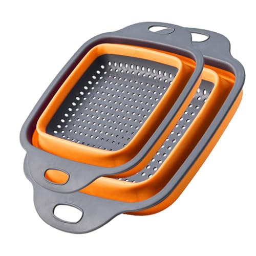 Colpolo colpiscibile coltivatore - cesto di salvataggio spaziale, gadget da cucina in silicone | Setaccio portatile con manico, filtro alimentare pieghevole, accessorio di cottura compatto per verdure