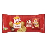 LAY'S Chips Multipack Nature - Lot de 6x25g...