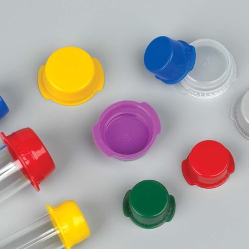 Globe Scientific 113141C Snap Cap with Two Thumb Tabs for 16mm Vacuum and Test Tube, PE, Clear, Pack of 1000