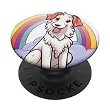Photo Gallery carino borzoi rainbow cloud puppy dog lover popsockets popgrip intercambiabile Photo Gallery carino borzoi rainbow cloud puppy dog lover popsockets popgrip intercambiabile