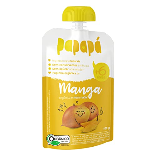 12x Papinha PAPAPA ORGANICA MANGA 100g