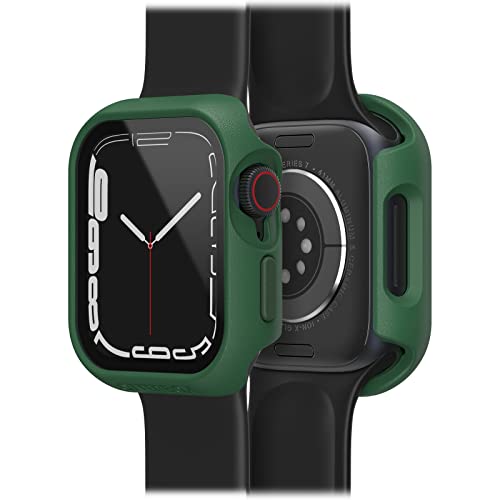 OtterBox Eclipse Watch Bumper with Integrated Glass Screen Protector for Apple Watch Series 9/8/7, 41mm, Tempered Glass