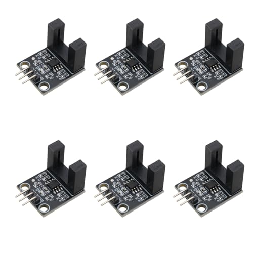 Image of Ruiwaer 6PCS 3.3V-5V Through Beam Photoelectric Sensor Infrared Photoelectric Sensor Module for DIY Kit