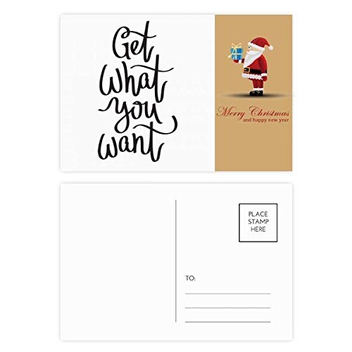 Cartes postales Père Noël en lot de 20 pour accompagner tous vos cadeaux