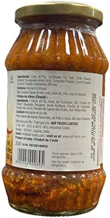 ASHOKA Lime Pickle (Hot), 500 g